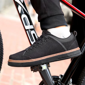 Chaussures <span class=keywords><strong>VTT</strong></span> pour hommes avec pédale <span class=keywords><strong>plate</strong></span> compatible - Product Image 5