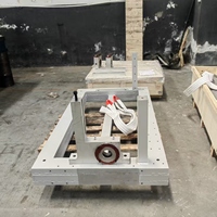 Pièces soudées en acier allié haute résistance pour machines d'ingénierie des tunnels, fabrication sur mesure, service de perçage et de finition CNC