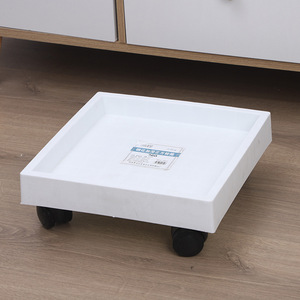 <span class=keywords><strong>Soucoupe</strong></span> rectangulaire pour plantes avec roulettes, base de pot de fleurs mobile à roulettes universelles pour plantes d'intérieur - Product Image 2