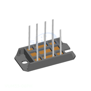 BRIDGE RECT 1PHASE 600V 106A VUM33-06PH 6-SMD, Flat Lead Exposed Pad Authorized Distributor Diodes Components Electronic - Product Image 1