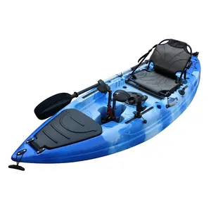 Kayak de un solo asiento para una persona, Kayak de pesca, Lldpe y hdpe