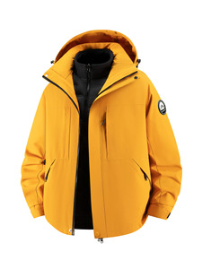 Chaqueta Gore-Tex para mujer, chaqueta de plumón tres en uno, abrigo de montañismo impermeable y cortavientos para otoño e invierno, para <span class=keywords><strong>hombre</strong></span> - Product Image 2