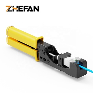 Pince à sertir multifonction ZHEFAN Cat.5 Cat.6 pour module réseau Keystone Jack, pince à sertir et à dénuder les fils - Product Image 5