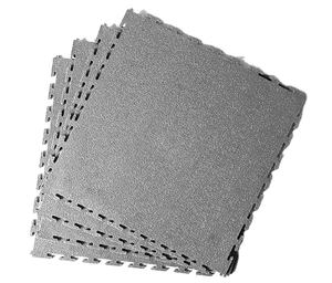 Azulejo de piso de plástico de piso entrelazado de Pvc azulejo de almacén resistente - Product Image 5