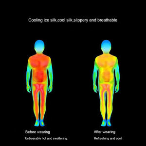 Conjunto Deportivo de Seda de Hielo para Hombre, Camiseta de Secado Rápido para Correr, Shorts, Ropa de Fitness de Verano, Equipamiento para Entrenamiento de Fútbol - Product Image 6