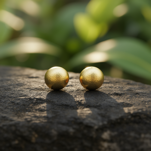 ต่างหูแฟชั่นแบบติดหู สแตนเลส 316L ชุบทอง PVD ทนทาน เป็นมิตรต่อสิ่งแวดล้อม - Product Image 3