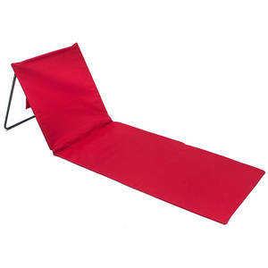 Colchoneta Plegable Portátil para Silla de <span class=keywords><strong>Playa</strong></span>, <span class=keywords><strong>Reclinable</strong></span>, con Reposacabezas Enrollable y sin Patas - Product Image 1