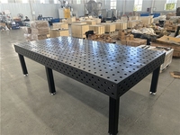 Nouvelles tables de soudage réglables en acier Q355 pour travaux de soudure 3D