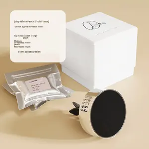 Profumatori Magnetici in Metallo <span class=keywords><strong>per</strong></span> Bocchette dell'Aria Condizionata Auto, Clip Profumate di Alta Qualità, Deodoranti Solidi a Lunga Durata, Made in China - Product Image 2