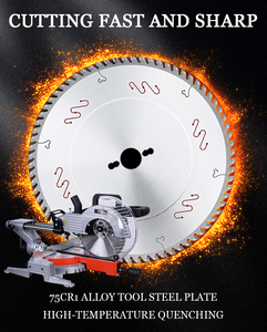 Disco de Carburo Soldado de Alta Frecuencia de Grado Industrial Compatible con Marcas OEM para Sierras Altendorf Felder Holz-Her 300x3.2x2.5x32x96T - Product Image 4