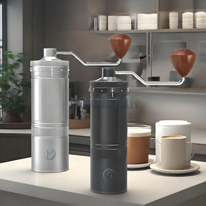 Regolazione superiore esterna macinacaffè portatile casa bava regolabile macinazione per Espresso e birra - Product Image 1