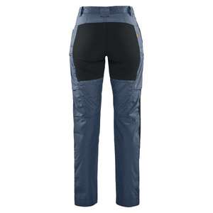 BLAKLADER - 715918458286C50 Women's service <b>trousers</b> stretch Numb blue/Dark <b>navy</b> - EAN 7330509787687 <b>WORK</b> <b>TROUSERS</b> - Product Image 3