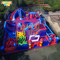 JOYFUL FUN Parc d'attractions gonflable sur le thème des Transformers