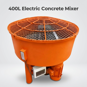 Malaxeur à mortier vertical à tête plate 400L, moteur 5,5KW, 15M/H, pour le mélange de mortier sec pour la construction et le béton - Product Image 1