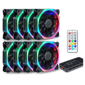 พัดลม <span class=keywords><strong>Darkflash</strong></span> 120 มม. RGB พร้อมรีโมทสำหรับระบายความร้อนคอมพิวเตอร์ - Product Image 5