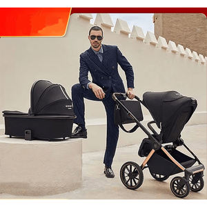 <span class=keywords><strong>2022</strong></span> Ventes populaires Les poussettes pour bébés peuvent s'asseoir et s'allonger Poussettes pour bébés pliantes à haute vue, <span class=keywords><strong>poussette</strong></span> pour bébé 3-en-1 - Product Image 2