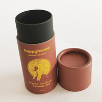 Boîte de papier tube artisanal de stratification mate exquise boîte de couvercle cadeau boîte cylindrique en relief
