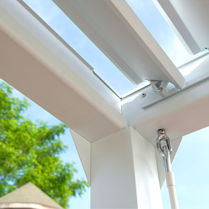 Pérgola Exterior Electrónica de Aleación de Aluminio Bee Garden BG-9102 con <span class=keywords><strong>Lona</strong></span> Impermeable - Diseño Inspirado en la Naturaleza - Garantía de 2 Años - Product Image 5