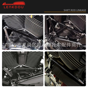 ชุดเชื่อมต่อก้านเกียร์ Ms Shift ขนาด 50-380 มม. M8 อลูมิเนียม สำหรับดัดแปลงรถฮาร์เลย์ เดวิดสัน - Product Image 5