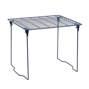 กลับไปที่โรงเรียนสำนักงานพับง่ายชั้นเก็บของโลหะลวดที่จัดระเบียบพร้อมขาที่ถอดออกได้ - Product Image 1