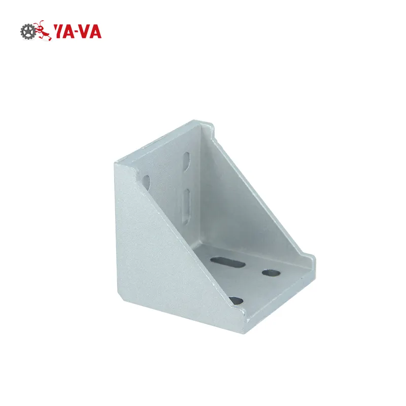 Composants de convoyeur YA-VA 78*78 support d'angle profil en aluminium support moulé sous pression support d'angle