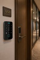 Cerradura de Puerta Inteligente con Bluetooth, WiFi y RFID, Control de Acceso por Aplicación Tuya, Resistente al Agua IP67, para Hasta 1000 Usuarios, Uso Autónomo