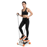 Plataformas de Ejercicio Silenciosas y Portátiles de Metal, Capacidad de 330 Libras, Equipo de Fitness para Cardio en Interiores para Mujeres, Directo de Fábrica