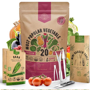 Heirloom Non-GMO 20 Variety Pack Home Garden Hydroponic Intérieur/Extérieur Jardinage-Plancher individuel Plantation de légumes dans des <span class=keywords><strong>pots</strong></span> - Product Image 1