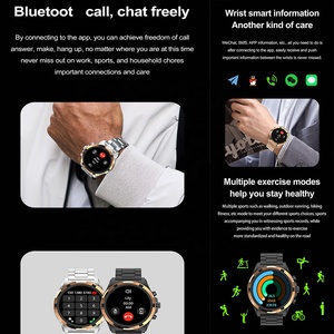 <span class=keywords><strong>Smartwatch</strong></span> Business HK98 <span class=keywords><strong>con</strong></span> Schermo AMOLED da 1,43 Pollici, <span class=keywords><strong>Cinturino</strong></span> <span class=keywords><strong>in</strong></span> <span class=keywords><strong>Acciaio</strong></span>, Cassa Robusta <span class=keywords><strong>in</strong></span> Metallo, Modalità Esercizio e Monitoraggio Attività - Product Image 4