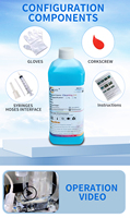 Solution de nettoyage efficace pour imprimante liquide DTF impression numérique jet d'encre I3200 têtes pour le nettoyage de l'encre