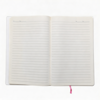 Cubierta y Hojas para Cuaderno de Viaje, Cuaderno en Blanco para Sublimación B5, Cuaderno de Lujo Vintage para Oficina y Estudiantes, Libreta Simple con Anillas