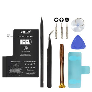 Avec autocollant de batterie batterie de remplacement de capacité Standard pour <span class=keywords><strong>iphone</strong></span> <span class=keywords><strong>12</strong></span> pro max batterie Rechargeable - Product Image 4