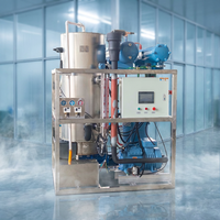 Machine à glace en tubes industrielle personnalisée China Haiyue 1T 2T 3T pour l'alimentation et les boissons