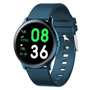 Relógio inteligente série 7 kw19 ip68, smartwatch à prova d' água com monitoramento de oxigênio, pressão sanguínea e sono, ritmo cardíaco, para homens e mulheres