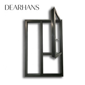 Fenêtre oscillo-battante personnalisée à rupture de pont thermique en aluminium, <span class=keywords><strong>quincaillerie</strong></span> pour fenêtre oscillo-battante <span class=keywords><strong>Roto</strong></span> - Product Image 1