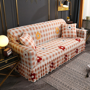 Juego de fundas de sofá impresas personalizadas elásticas originales de fábrica 321 para sofá seccional textil lavable para el hogar - Product Image 4