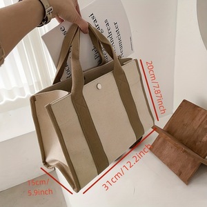 Mới đến tùy chỉnh phụ nữ in Quà Tặng lớn hàng tạp hóa tái sử dụng logo phong cách hàng ngày thân thiện với môi bông vải <span class=keywords><strong>Tote</strong></span> Túi mua sắm - Product Image 3