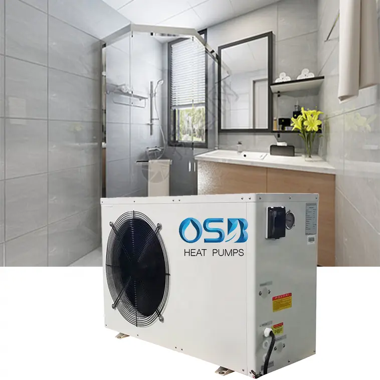 Тепловой насос источника воздуха 3 кВ-9. 5 кВт, бытовой водонагреватель с дистанционным управлением для бытового горячего или напольного отопления