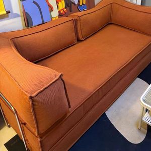 Fabric Sofa <b>Bed</b> Corduroy Material Removable Washable <b>Folding</b> Sofa For Living Room Small Apartment Rental - Product Image 1