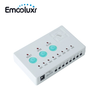 3/4 Zoll DN20 Messing-Wasserleckalarm-Absperrventilsystem mit 2 Kabelgebundenen Wasserleckdetektoren 6m Kabel für Gebäudeschadensbekämpfung