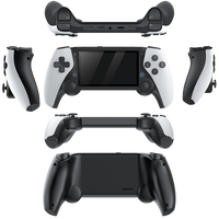 Console de jeu portable M25 64 Go avec écran LCD de 4,3 pouces, lecteur de jeux vidéo portable, système EmuELEC, jeux classiques 3D pour PSP