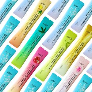 علامة خاصة 15 جم حمض الهيالورونيك الوردي 24 قيراط مسحوق الوجه الناعم للوجه قشر مرطب - Product Image 4