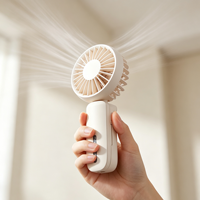 Ventilateur portable d'extérieur le plus vendu, trois vitesses, pliable pour la maison et le bureau, mini-ventilateur de poche électrique rechargeable par USB