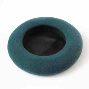 Boina de Lana de Alta Calidad para Mujer, Color Sólido, Forro de Satén, Venta al Por Mayor en China - Product Image 4