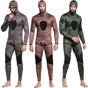 Wetsuit Diving Dry Sbart 2 Piece Custom Wetsuit CR Neoprene 3mm Diving Suits Traje De Buceo Open Cell Diving Spearfishing Wetsuit