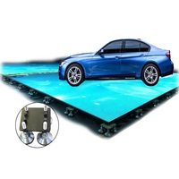 Écran LED fixe extérieur pour affichage au sol, étanche IP65, 500x500, 500x1000, couleur intégrale, maintenance frontale
