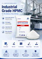 Fournisseur d'hydroxypropylméthylcellulose (HPMC) avec COA et FDS pour l'industrie des matériaux de construction