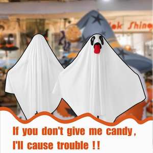 Fabricant d'approvisionnement <span class=keywords><strong>Call</strong></span> <span class=keywords><strong>of</strong></span> <span class=keywords><strong>Duty</strong></span> Fantôme Garçons Citrouille Costume Femme Enfants Halloween Blanc Fantôme Costume - Product Image 2