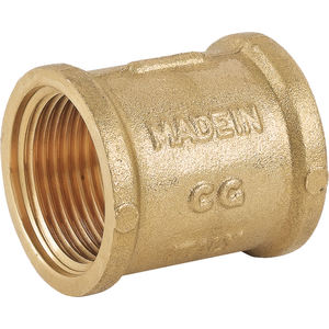 Manchon femelle/femelle en laiton jaune 3/4 \ "Surface lisse filetage NPT/BSP connecteurs de forgeage en PVC 12mm 50mm 14mm 30mm 10mm 'Head' - Product Image 2