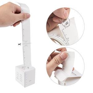 เครื่องมือวาดภาพคิ้วแบบพลาสติกแบบใช้แล้วทิ้ง50ชิ้น/ม้วนอุปกรณ์วาดภาพคิ้วอย่างรวดเร็ว1นาที - Product Image 3